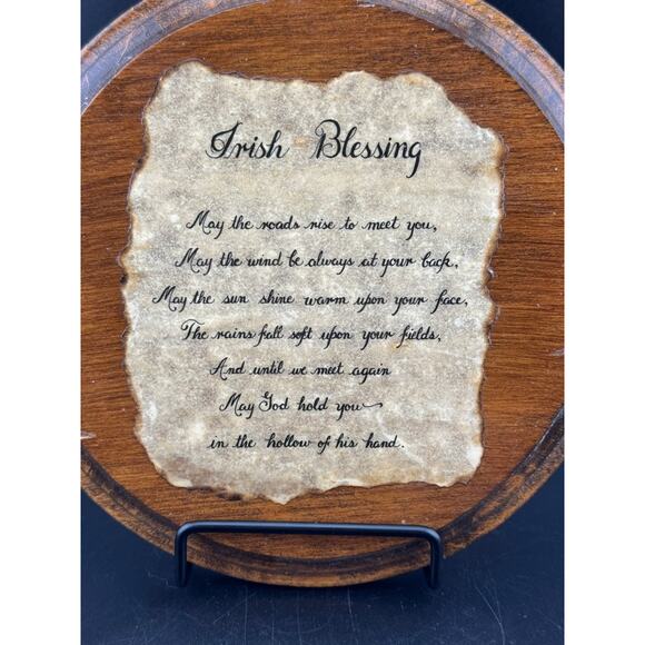 Handmade Irish Blessing Art - Picture 2 of 5